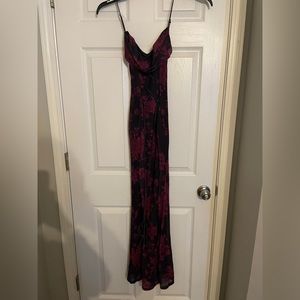Selfie Leslie mesh maxi dress size xs